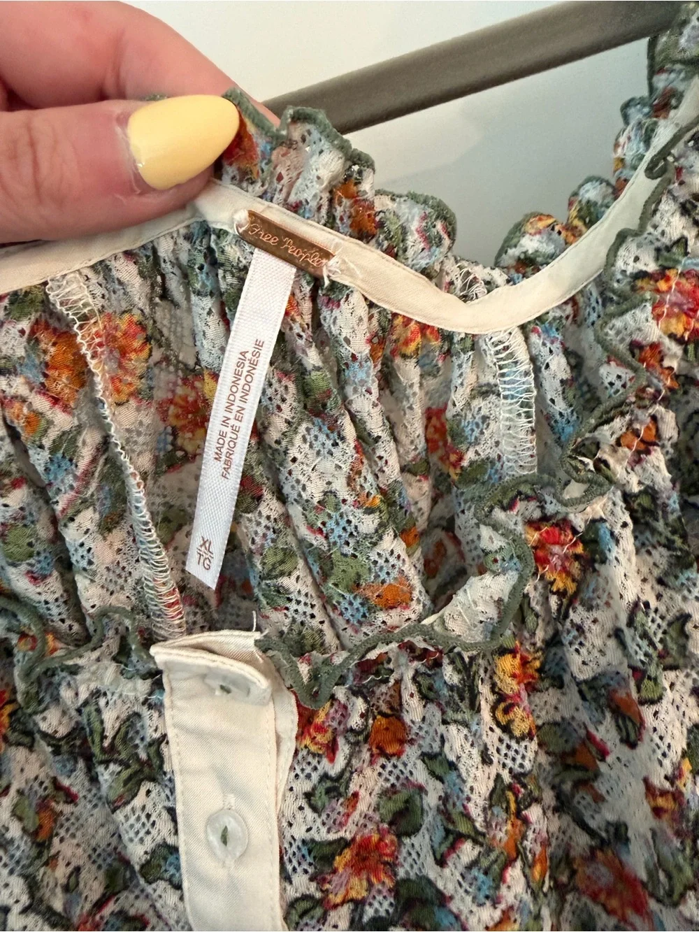 Free People floral top